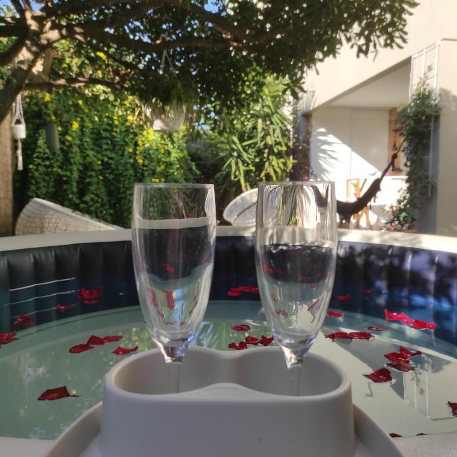 Appartement Rez De Jardin Avec Spa Entre La Mer Et Montpellier 10Mn Lattes Exterior foto